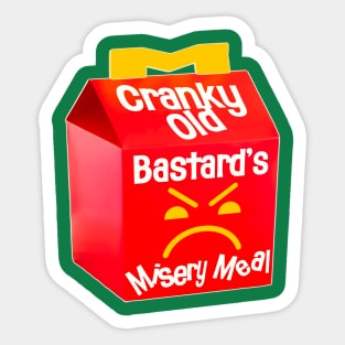 Misery Meal Sticker